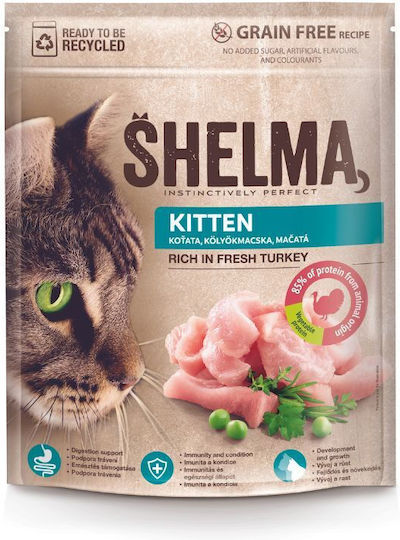 Shelma Dry Food Grain-Free for Young Cats with Poultry 1kg