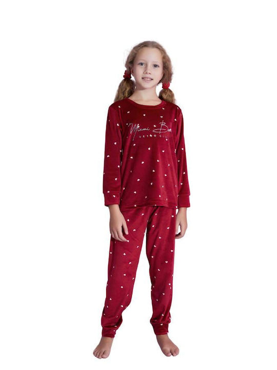 Tarik Pijama pentru copii De iarnă Bordeaux