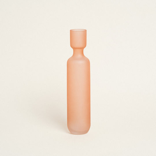 Beauty Home Διακοσμητικό Βάζο Glas Rosa 8x35cm 1Stück