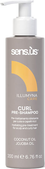 Sensus Illumyna Curl Sampon de par Pentru Hidratăre Păr Creț 200ml