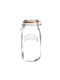 KIlner Cereal Pasta Jar with Airtight Lid Glass Transparent 3000ml 1 Piece