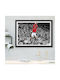 Poster Cristiano Ronaldo Sc032 21cm X 30cm White Wooden Frame