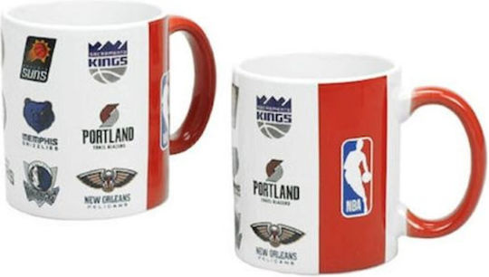 NBA Κούπα Κεραμική Πολύχρωμη 315ml