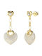 Guess Earrings made of Steel Gold Plated with Stones