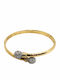 Kosmima1 Damen Armband Handschellen aus Gold 14K