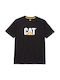 CAT T-Shirt Εργασίας Μαύρο