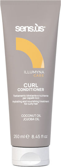 Sensus Illumyna Curl Conditioner Αναδόμησης/Θρέψης για Σγουρά Μαλλιά 250ml