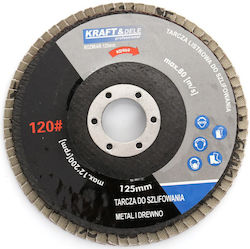 Disc de șlefuire universal metal lemn 125 mm P80 Kraft&dele KD967 Disc de șlefuire universal metal lemn 125 mm P80 Kraft&dele KD967