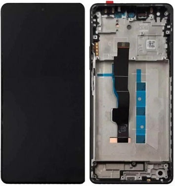 Οθόνη Lcd+touch mit Touch-Mechanismus für Xiaomi Redmi Note 13 5G (Schwarz)