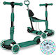 Ricokids Scuter Copii Todi 3 Roți Cu Scaun Verde