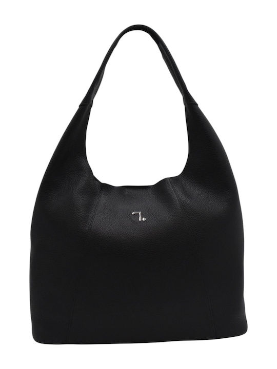 7.Dots Leather Women's Bag Shoulder Black