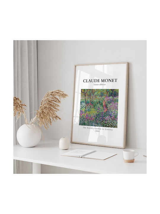 Poster Claude Monet Artist's Garden In Giverny ...