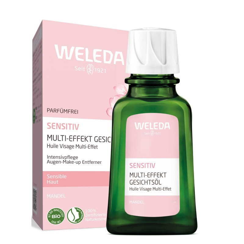 Weleda Sensitive Recovery Λάδι Αφαίρεσης Μακιγιάζ Προσώπου & Ματιών 50ml