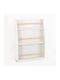 Kids Wooden Bookcase White