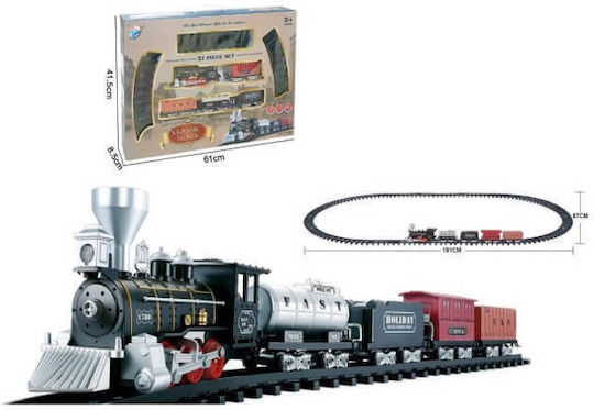 Zita Toys Τρένο Σετ με Τρενάκι με Ήχο και Φως για 3+ Ετών