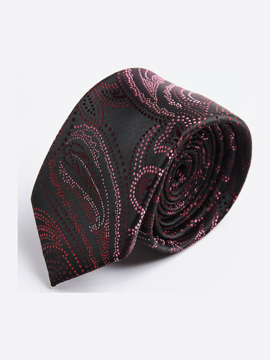 Aristoteli Bitsiani Men's Tie Printed in Red Color