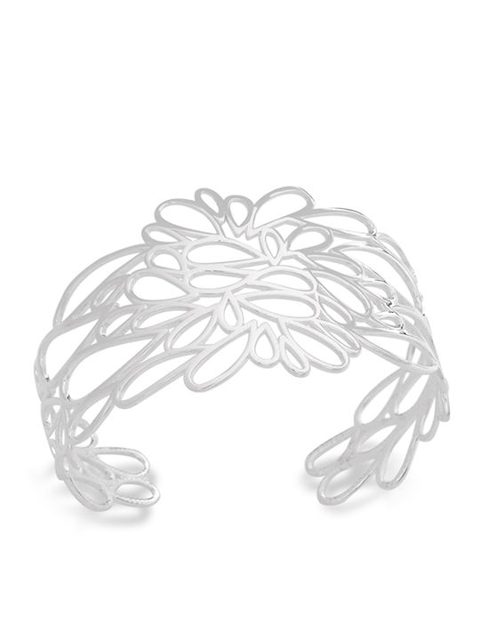 Folli Follie Damen Armband Handschellen aus Silber