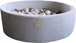 Misioo Ball Pit made of Metal 90x30cm. Gray