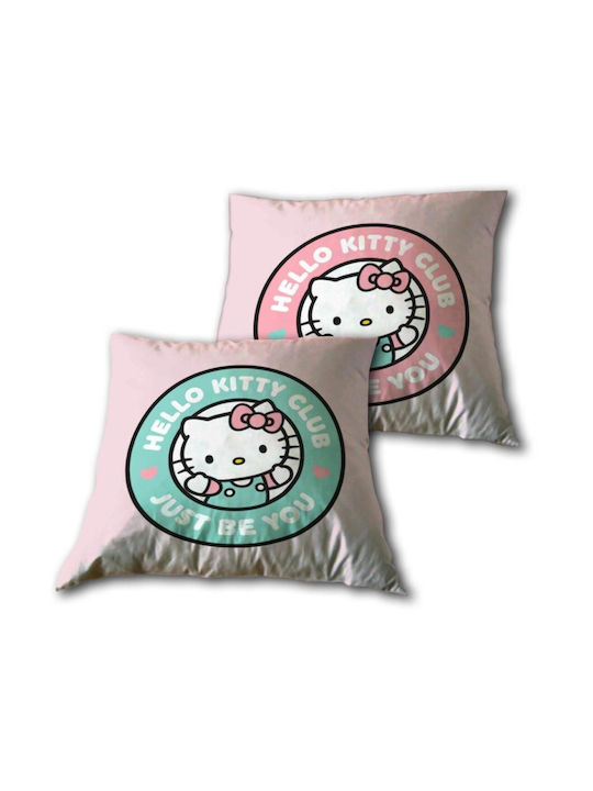 Hello Kitty Sei einfach du selbst Kissen 40x40cm
