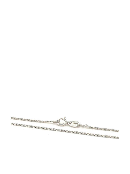 Drandakis Silver Chain Neck Length 45cm