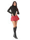 Mini Skirt red
