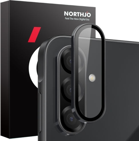Northjo Camera Protection Metal Frame Black for the Samsung Galaxy A26 5G