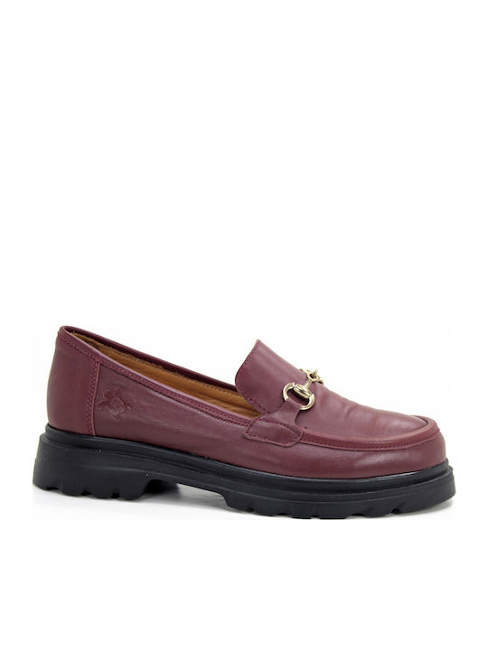 Γυναικεία Loafers σε Μπορντό Χρώμα