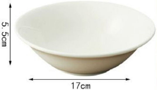 SDS Bol de Servire Rotund Ceramică