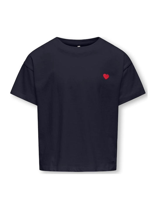 Kids Only Kinder-Crop-Top Kurzarm Rot 15347634