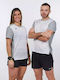 Athletic Short Sleeve Blouse White