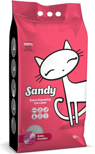 Sandy Cat Litter Cat Litter with Scent Baby Powder 10kg