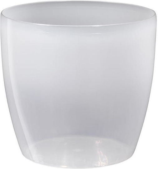 Atmosphera Plastic Transparent Flower Pot