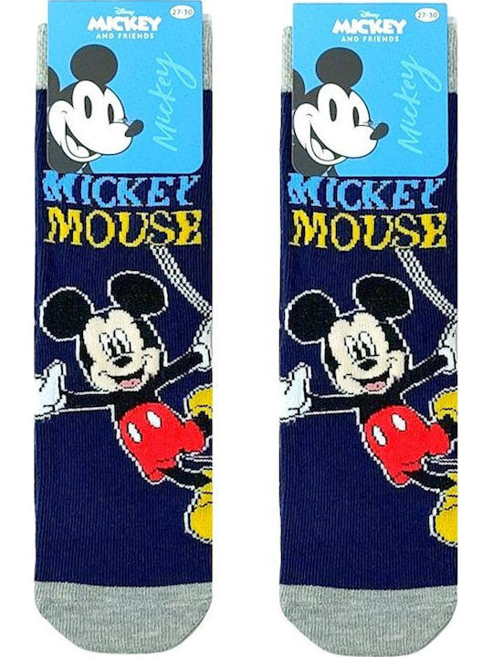 Disney Kids' Socks Mickey Blue