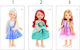 Zita Toys Doll Princess the Beautiful Little Milly 35cm (Various Designs/Assortments of Designs) 1pc