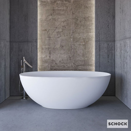 Schock Freistehende Badewanne Acryl mit Hydrotherapie 160x70cm Schock Freistehende Badewanne Acryl mit Hydrotherapie 160x70cm