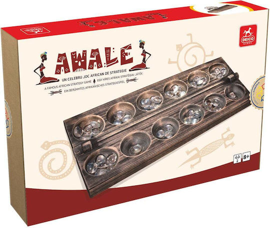 Joc de Societate Awale pentru 2 Jucători 8+ Ani D-Toys