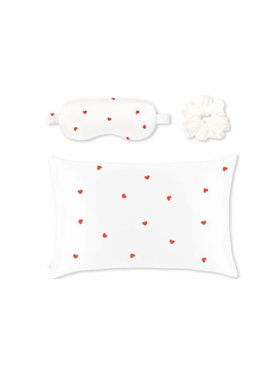 Love Snoozzy Silver Cloud Σετ Μαξιλαροθήκες Λευκές 50x75εκ.