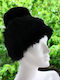 Beanie Unisex Σκούφος Πλεκτός σε Μαύρο χρώμα