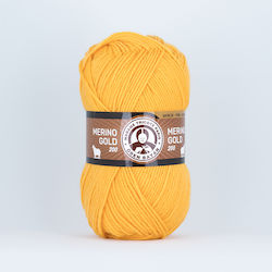 Μάλλινο Merino Gold Χρυσό 200m 100gr