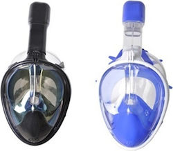Fortis Маска за море Full Face Черна Fortis Маска за море Full Face Черна