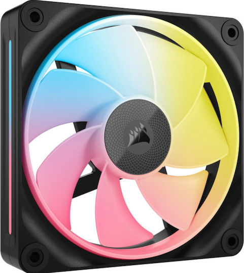Corsair iCUE LINK LX120-R Вентилатор За Кутия С Обратен Перка (2400 Оборота / 70 CFM) С RGB Осветление