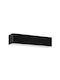 Eglo Sania Lamp Wall with Integrated LED and Warm White Light Black 36.5x9x8cm