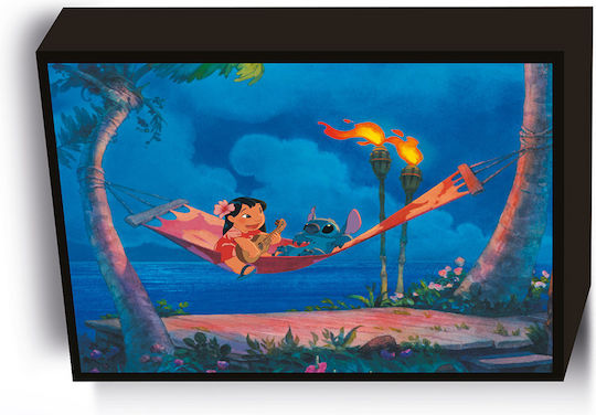 Lilo & Stitch Light Up Canvas Hammock 30x40cm