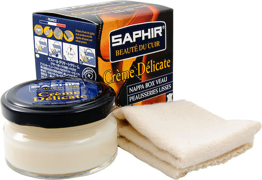 Saphir Почистващ препарат за Кожени обувки 50мл
