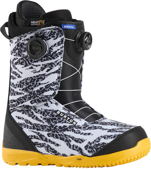 Burton Hg Swath Ανδρικές Μπότες Snowboard Μαύρο Χρώμα