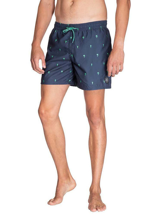 Barton Men's Swimwear Shorts Ground Blue