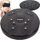 Trizand Balance Scheibe Schwarz 24.5x2.5cm mit Durchmesser 24.5cm 1Stück