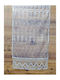 Копринен Ранер Бяла 50x160см