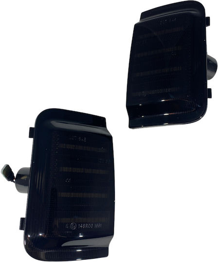Sequential LED Mirror Indicators Fiat Ducato Citroen Jumper Promaster 2006-2019 Tinted 2pcs