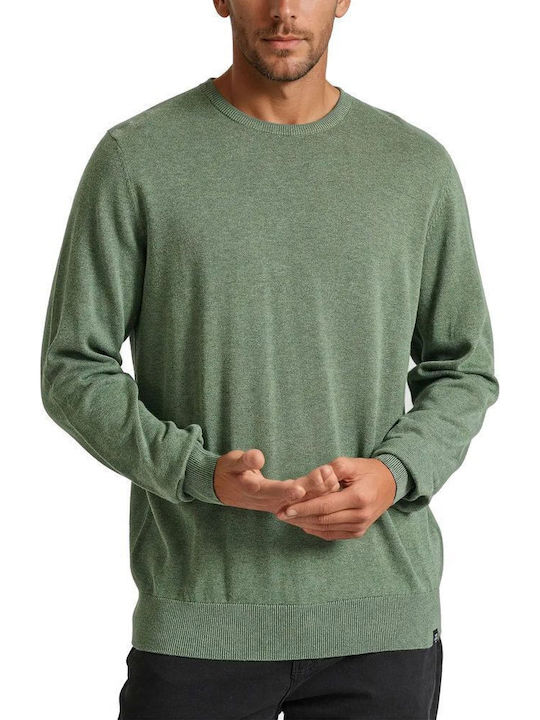 Funky Buddha Pullover Dark Green Melange